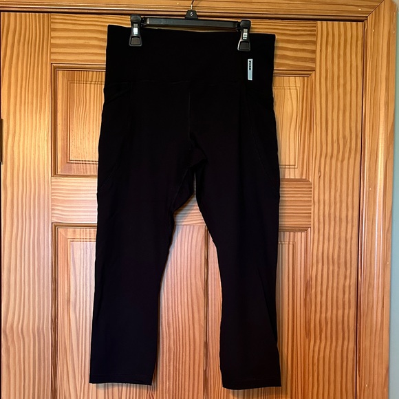 RBX women’s Black Leggings cropped size M - Picture 1 of 8